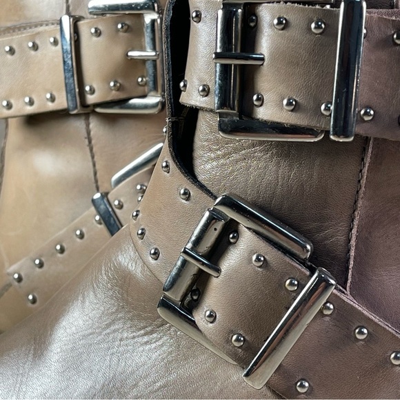 Charles David Studded Moto Ankle boots  made in Italy - Picture 11 of 13